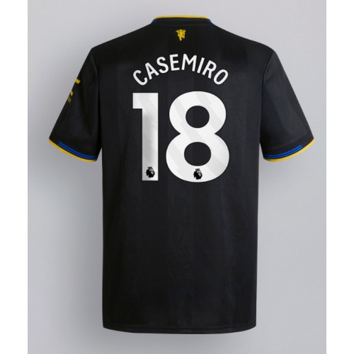 Maglia Calcio Manchester United Casemiro #18 Terza Divisa 2025-26 Manica Corta